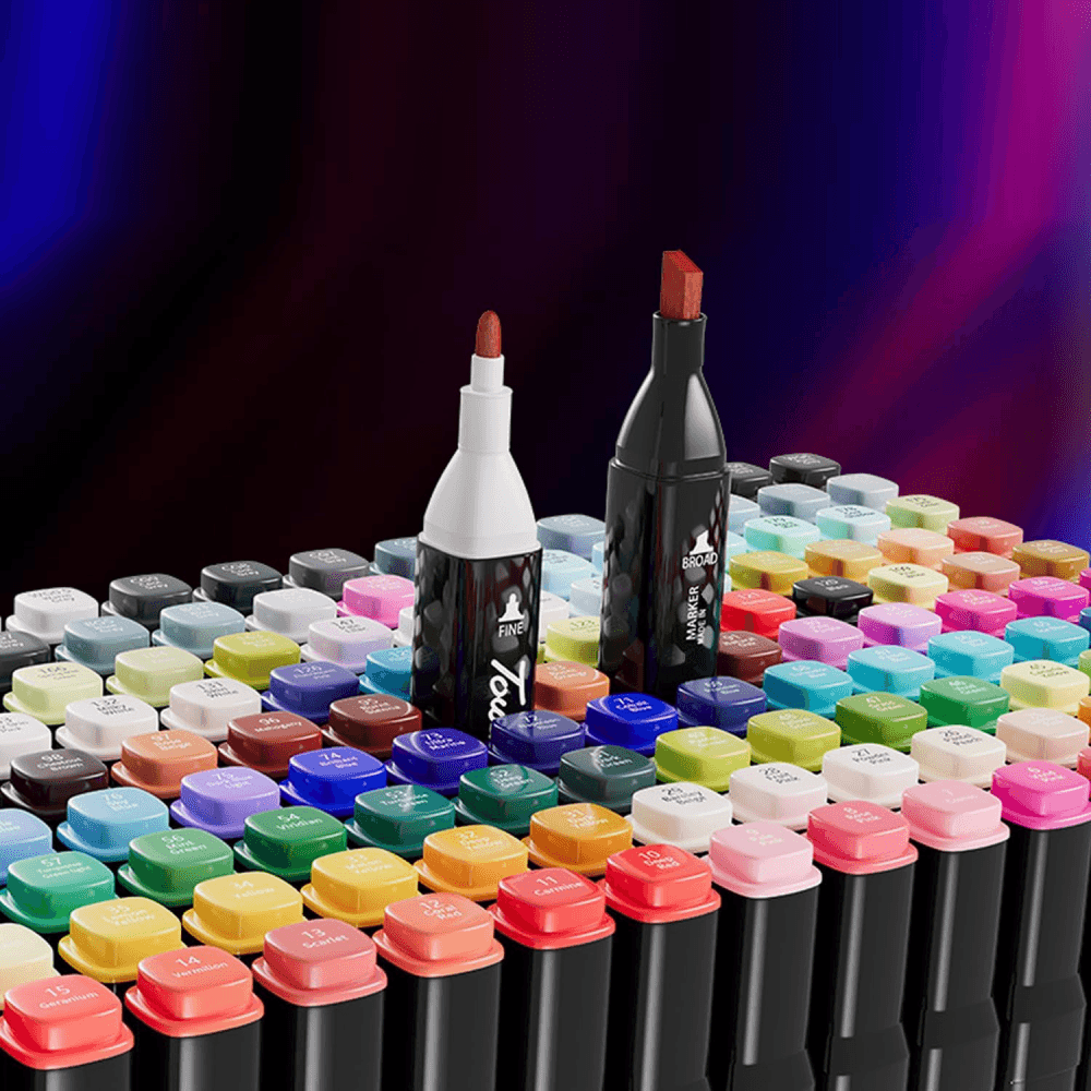 Set Marcadores Doble Punta