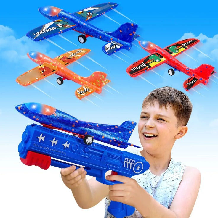 Lanzador De Aviones Con Catapulta