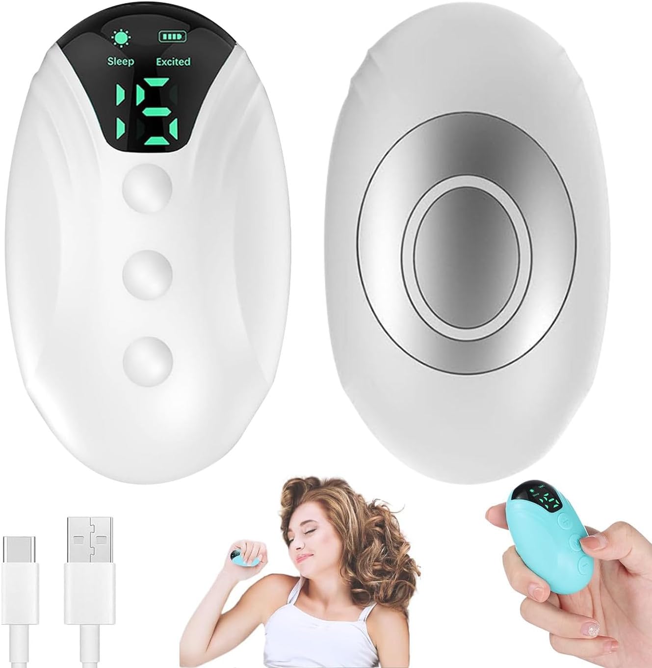 Dispositivo Portátil  de Mano para Dormir