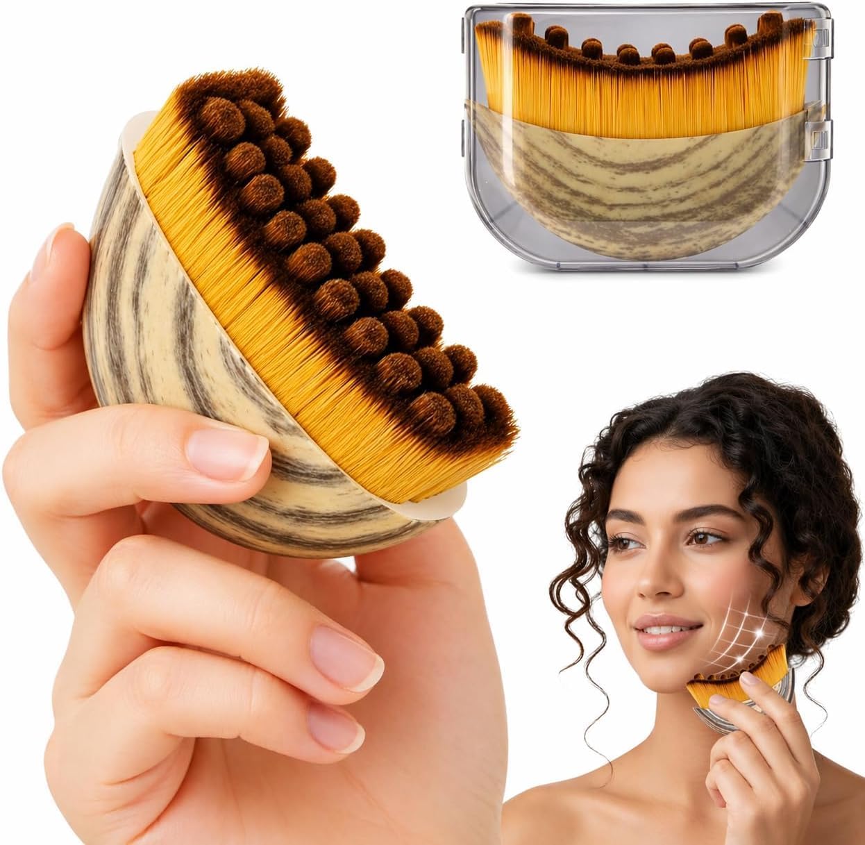 LiftNatural Cepillo Facial de Drenaje Linfático