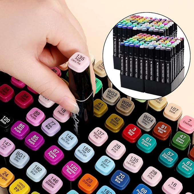 Set Marcadores Doble Punta