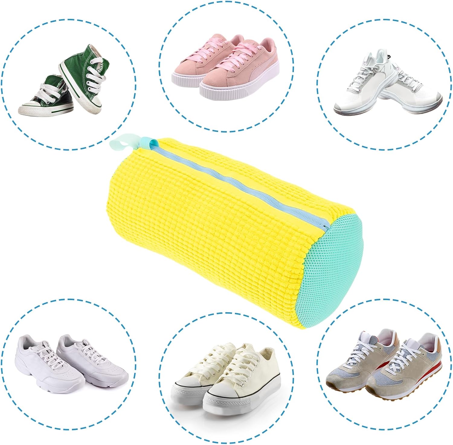 2 Bolsas Para Lavar Zapatos