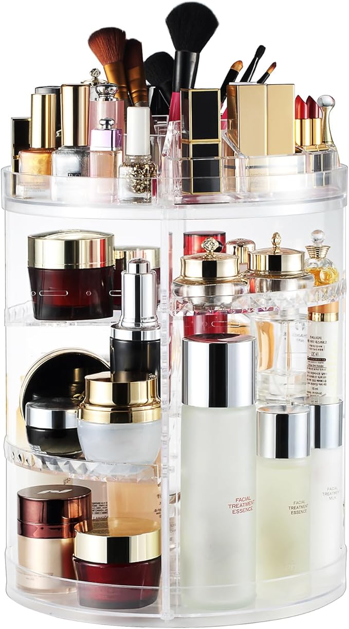 Organizador De Maquillaje Giratorio 360
