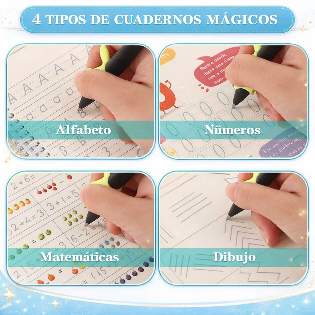 Cuaderno Mágico Montessori