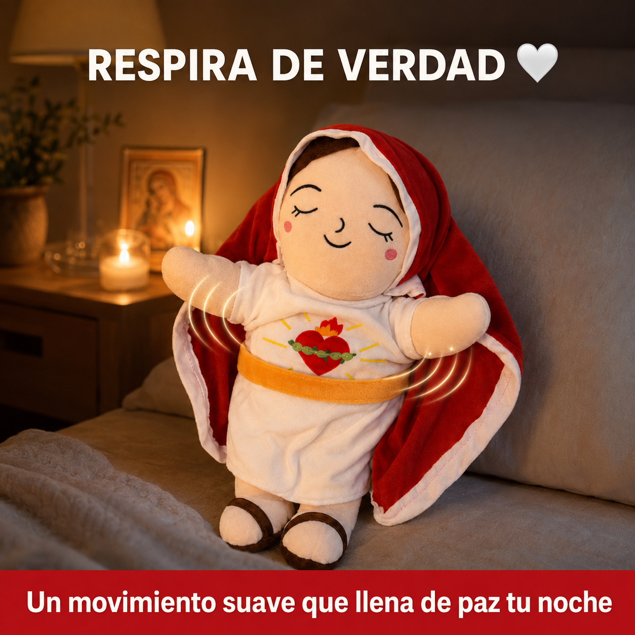 La Virgen María que Respira Contigo y Acompaña tu Hogar 🤍