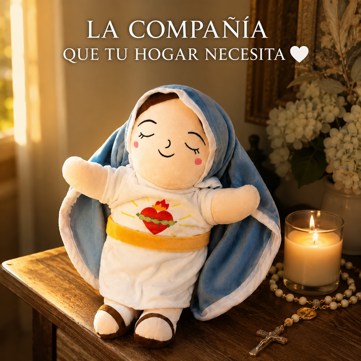 La Virgen María que Respira Contigo y Acompaña tu Hogar 🤍
