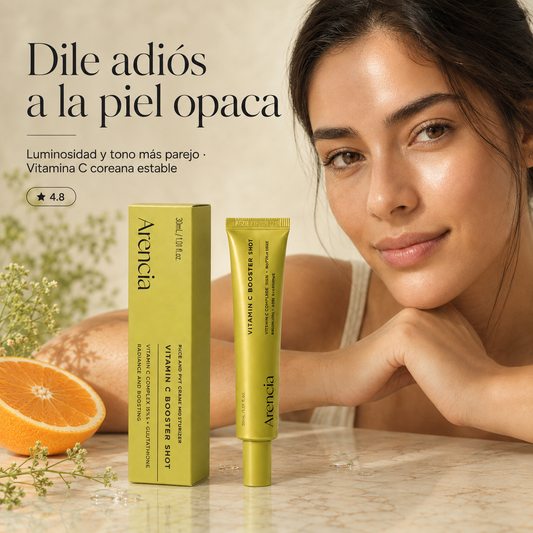 Recupera la Luminosidad y Empareja tu Tono con Vitamina C Coreana