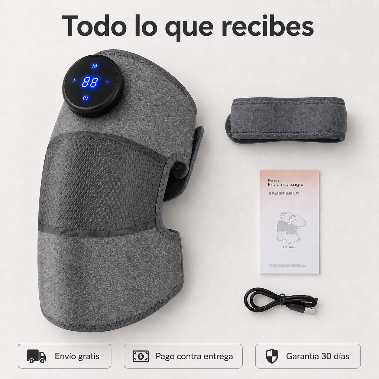 Dale un Respiro a tus Rodillas: Calor, Vibración y Descanso en 15 Minutos
