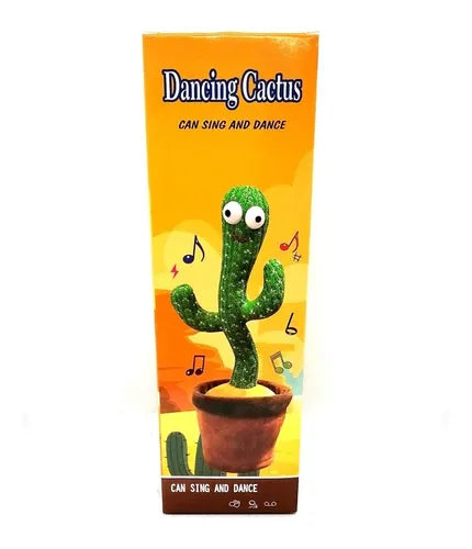 Cactus Bailarin Recargable con Musica