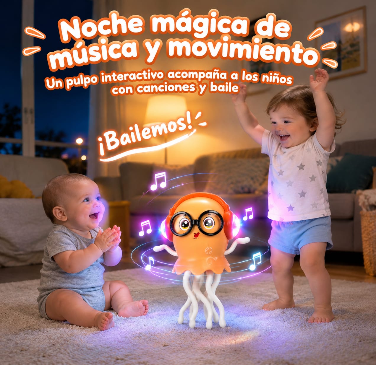 Pulpi Mágico — El Juguete que Calma, Entretiene y Estimula a tu Bebé