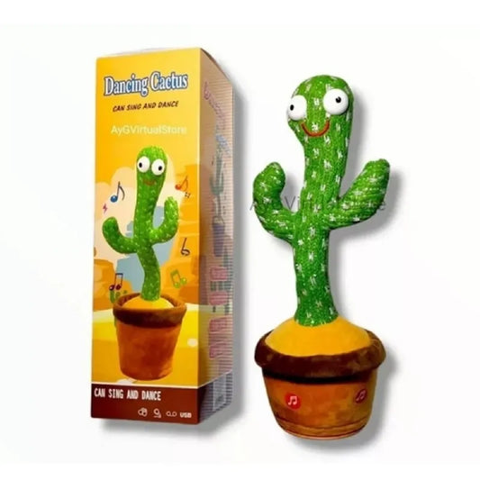 Cactus Bailarin Recargable con Musica